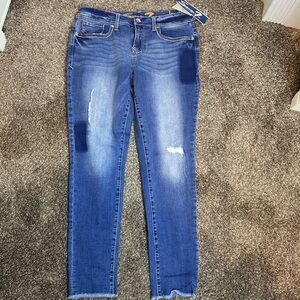Seven 7 Girlfriend Distressed Jeans sz 8 NWT